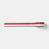 Jemen vlag satijnen lint (Voorkant)