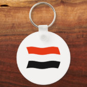 Jemen Vlag Sleutelhanger (Voorkant)