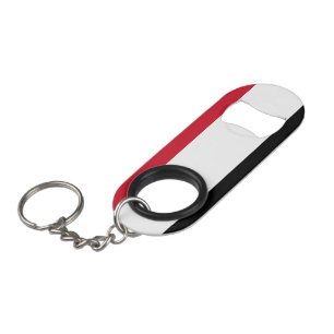 Jemen vlag sleutelhanger flessenopener