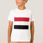 Jemen vlag t-shirt (Voorkant)