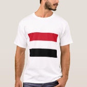 Jemen vlag t-shirt (Voorkant)