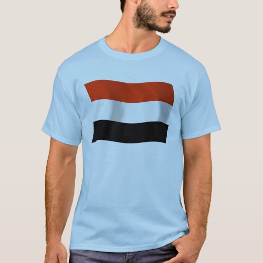 Jemen Vlag T-shirt (Voorkant)