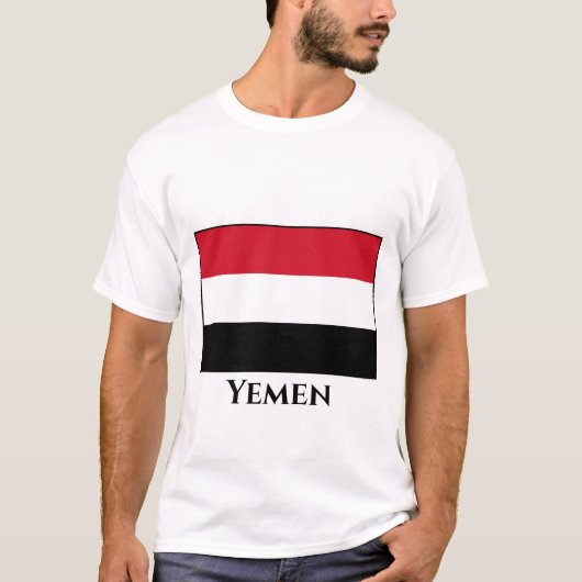Jemen vlag t-shirt (Voorkant)