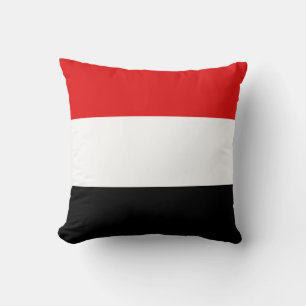 Jemen Vlag x Vlag Pijler Kussen