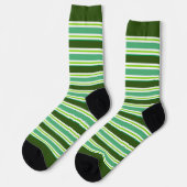 Jemig! Groene Strepen! All-Over-Print Soks Sokken (Links)