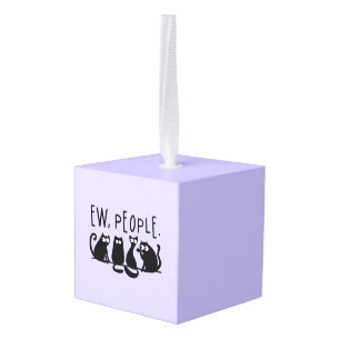 Jemig Mensen Funny Meowy Zwarte Katten  Decoratie