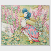 Jemima Puddle Duck bij het meer Cadeaupapier (Vlak)