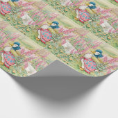 Jemima Puddle Duck bij het meer Cadeaupapier (Hoek)