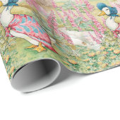 Jemima Puddle Duck bij het meer Cadeaupapier (Rol Hoek)