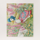 Jemima Puddle Duck bij het meer Legpuzzel (Verticaal)