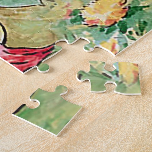 Jemima Puddle Duck bij het meer Legpuzzel (Zijkant)