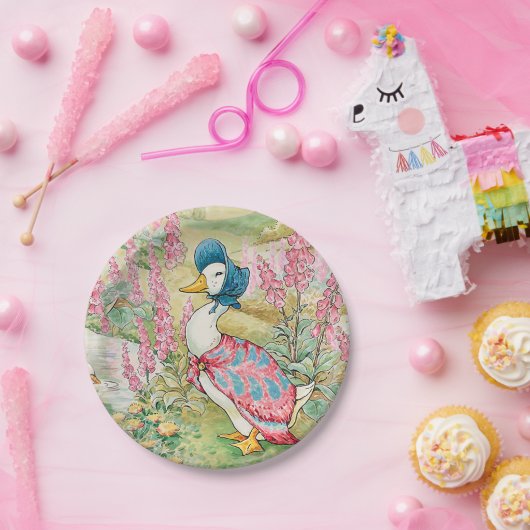 Jemima Puddle Duck bij het meer Papieren Bordje (Feest)