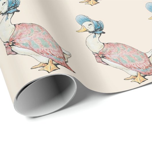 Jemima Puddle Duck Cadeaupapier (Rol Hoek)