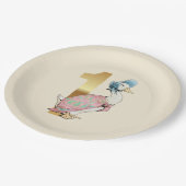 Jemima Puddle Duck Eerste verjaardag Papieren Bordje (Gekanteld)