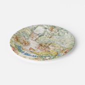 Jemima Puddle Duck Eerste verjaardag Papieren Bordje (Gekanteld)