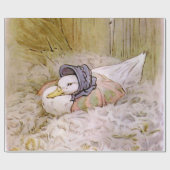 Jemima Puddle-Duck Hatching Haar Eieren Door Beatr Cadeaupapier (Vlak)