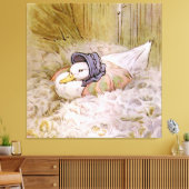 Jemima Puddle-Duck Hatching Haar Eieren Door Beatr Canvas Afdruk (Insitu (Woonkamer))