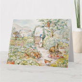 Jemima Puddle Duck in de tuin van Mr. Mc Gregor Kaart (Voorkant)