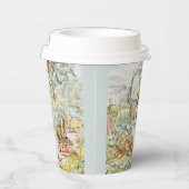 Jemima Puddle Duck in de tuin van Mr. Mc Gregor Papieren Bekers (Rechts)