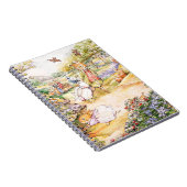 Jemima Puddle Duck loopt met Fox Notitieboek (Rechterzijde)