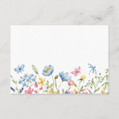 Jemima Puddle-duck Luier Raffle Baby shower Informatiekaartje (Achterkant)