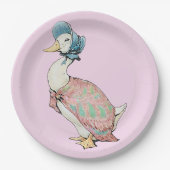 Jemima Puddle Duck Papieren Bordje (Voorkant)