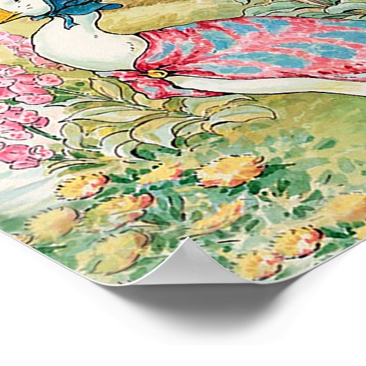 Jemima Puddle Duck  Poster (Hoek)