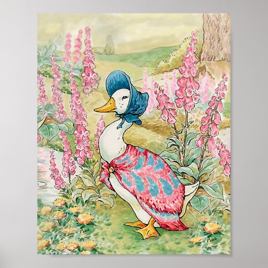Jemima Puddle Duck  Poster (Voorkant)
