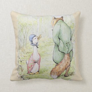 Jemima Puddle-Duck & The Fox Cushion Kussen