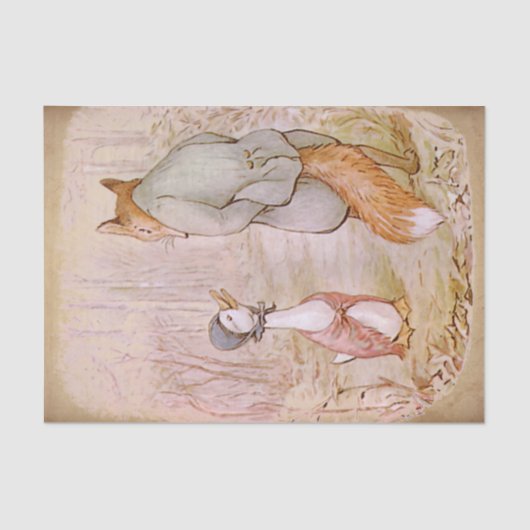 Jemima Puddle Duck Tissuepapier (Voorkant)