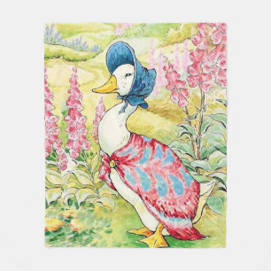 "Jemima Puddle Duck" van Beatrix Potter Fleece Deken