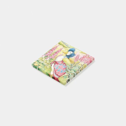 “Jemima Puddle Duck” van Beatrix Potter Post-it® Notes (Schuin)