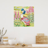 "Jemima Puddle Duck" van Beatrix Potter Poster (Keuken)