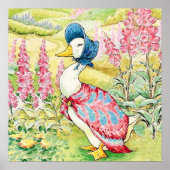 "Jemima Puddle Duck" van Beatrix Potter Poster (Voorkant)