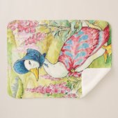 "Jemima Puddle Duck" van Beatrix Potter Sherpa Deken (Voorkant (horizontaal))