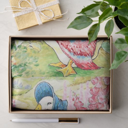 "Jemima Puddle Duck" van Beatrix Potter Tissuepapier (Geschenk)