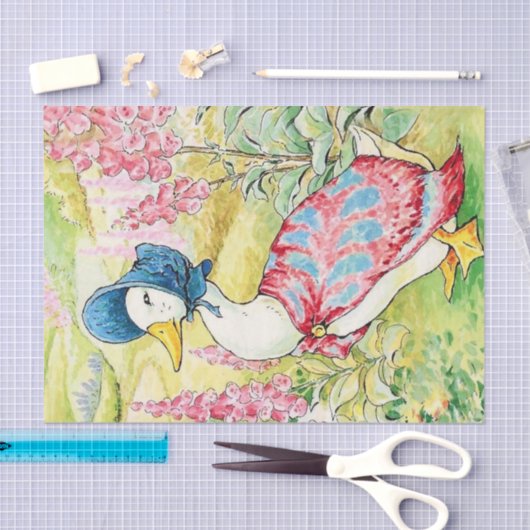 "Jemima Puddle Duck" van Beatrix Potter Tissuepapier (Craft)