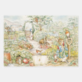 Jemima Puddle en Duck Peter de Konijn Mix Inpakpapier Vel (Voorkant 3)