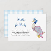 Jemima Puddleduck Books For Baby RSVP Kaartje (Voorkant / Achterkant)