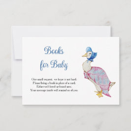 Jemima Puddleduck Books For Baby RSVP Kaartje