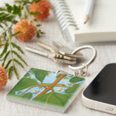 Jeminee! Gecko schilderen Sleutelhanger (Voorkant Rechts)