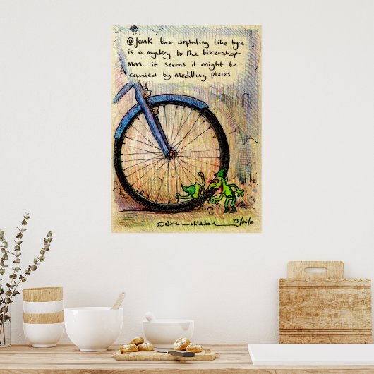 @jemK irkafirka print (Keuken)