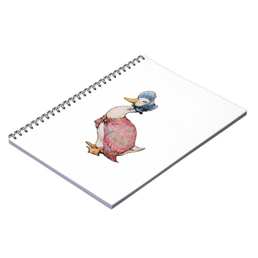 Jemmima-puddleduck-sq Notitieboek (Linkerzijde)