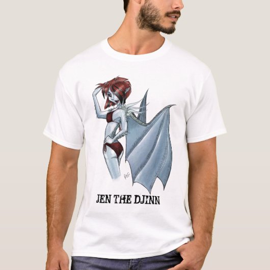 Jen de Djinn T-shirt (Voorkant)