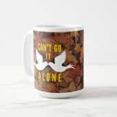 Jen Hawley Can't Go It Alone 15 oz Mok met Songtek (Voorkant links)