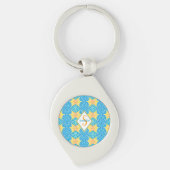 Jen Mosaic Business Keychain (Voorkant)