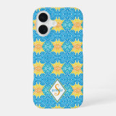 Jen Mosaic IPhone Case 16 Hoesje (Achterkant)