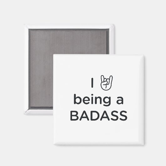Jen Sincero Badass Emoji Magnet (Voorkant / Achterkant)
