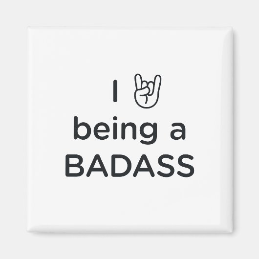 Jen Sincero Badass Emoji Magnet (Voorkant)