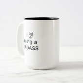 Jen Sincero Badass Emoji Mok (Voorkant links)